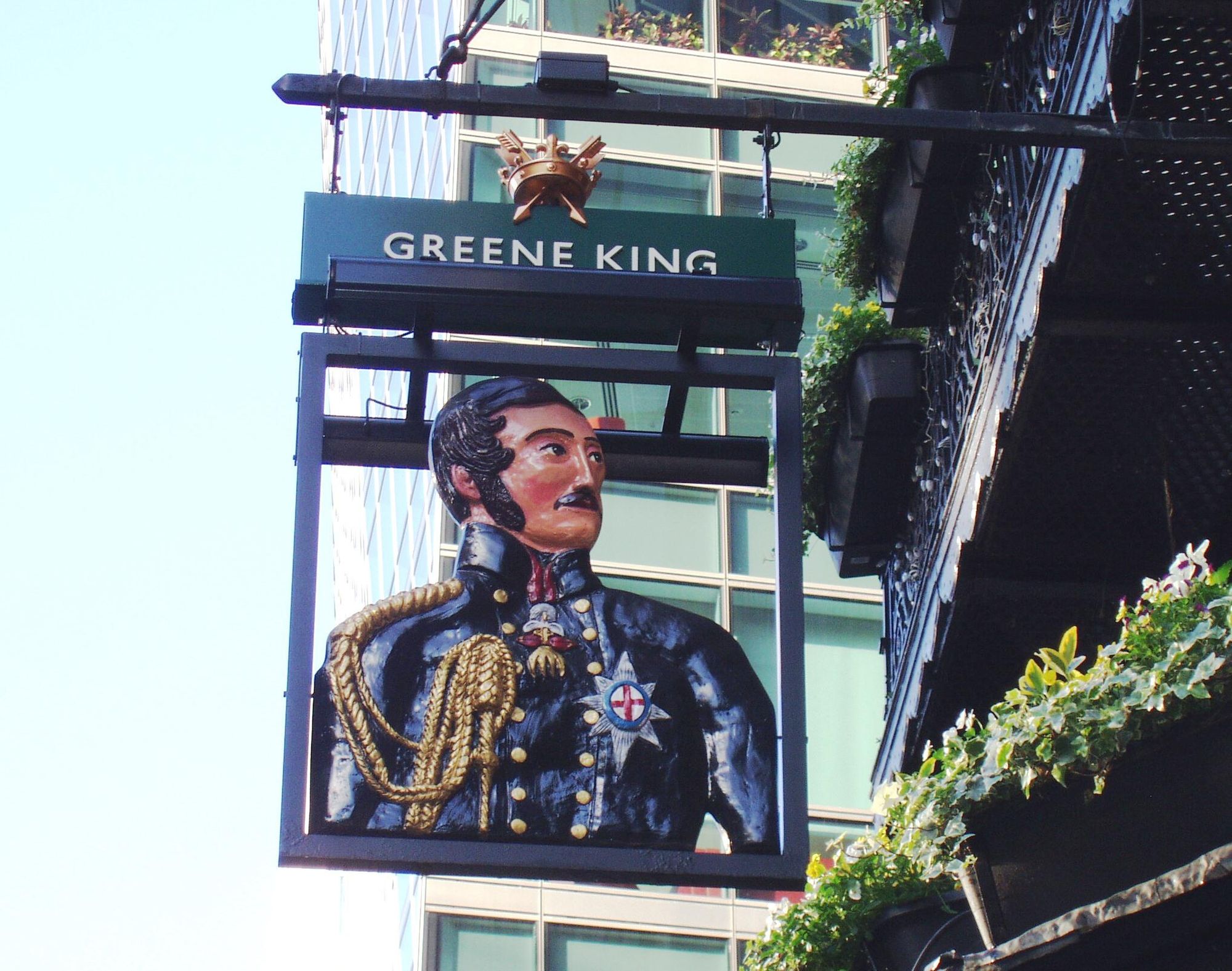 Albert SW1-sign Oct 2017. (Pub, External, Sign). Published on 09-10-2017
