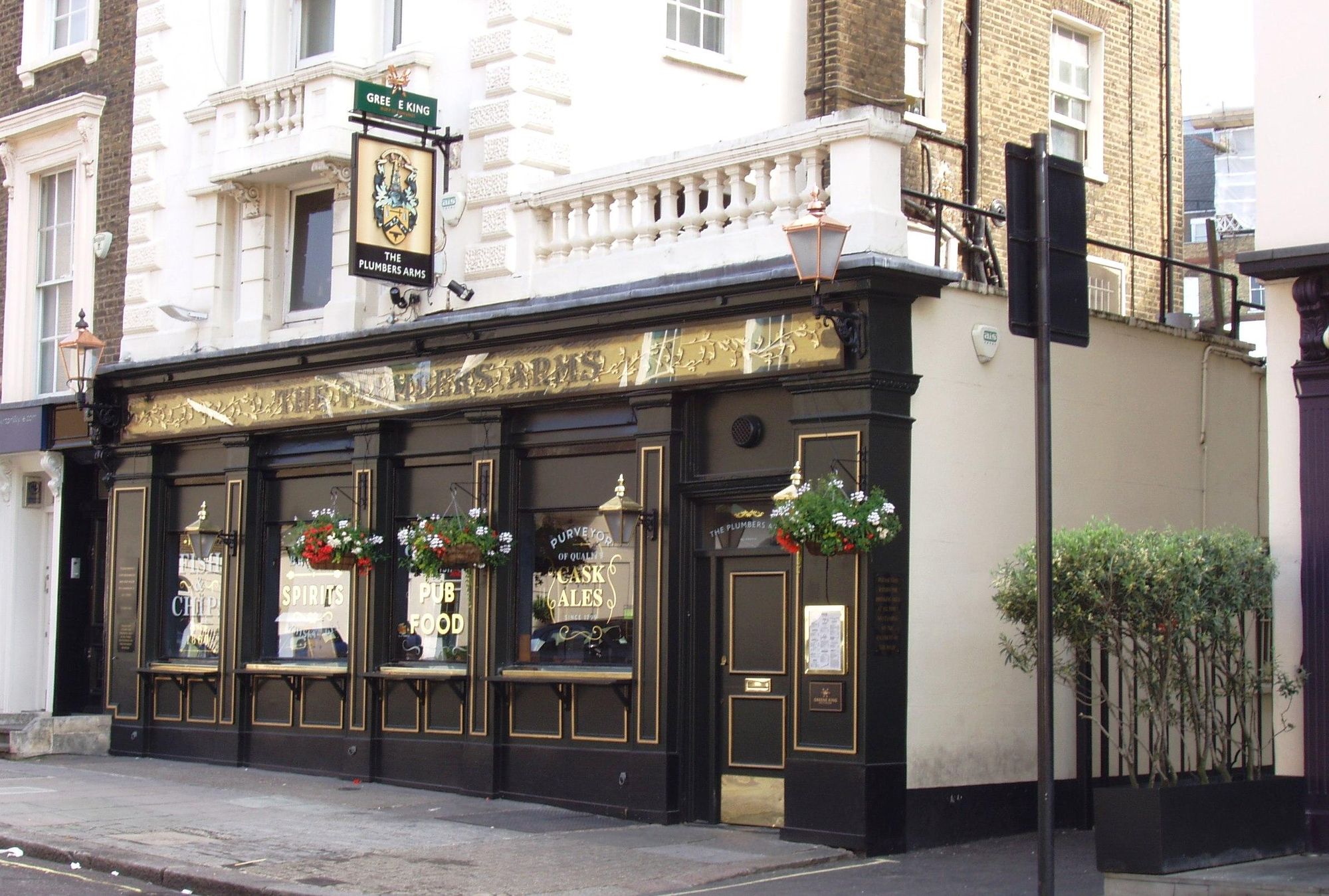 Plumbers Arms SW1 June 2017. (Pub, External, Key). Published on 18-06-2017