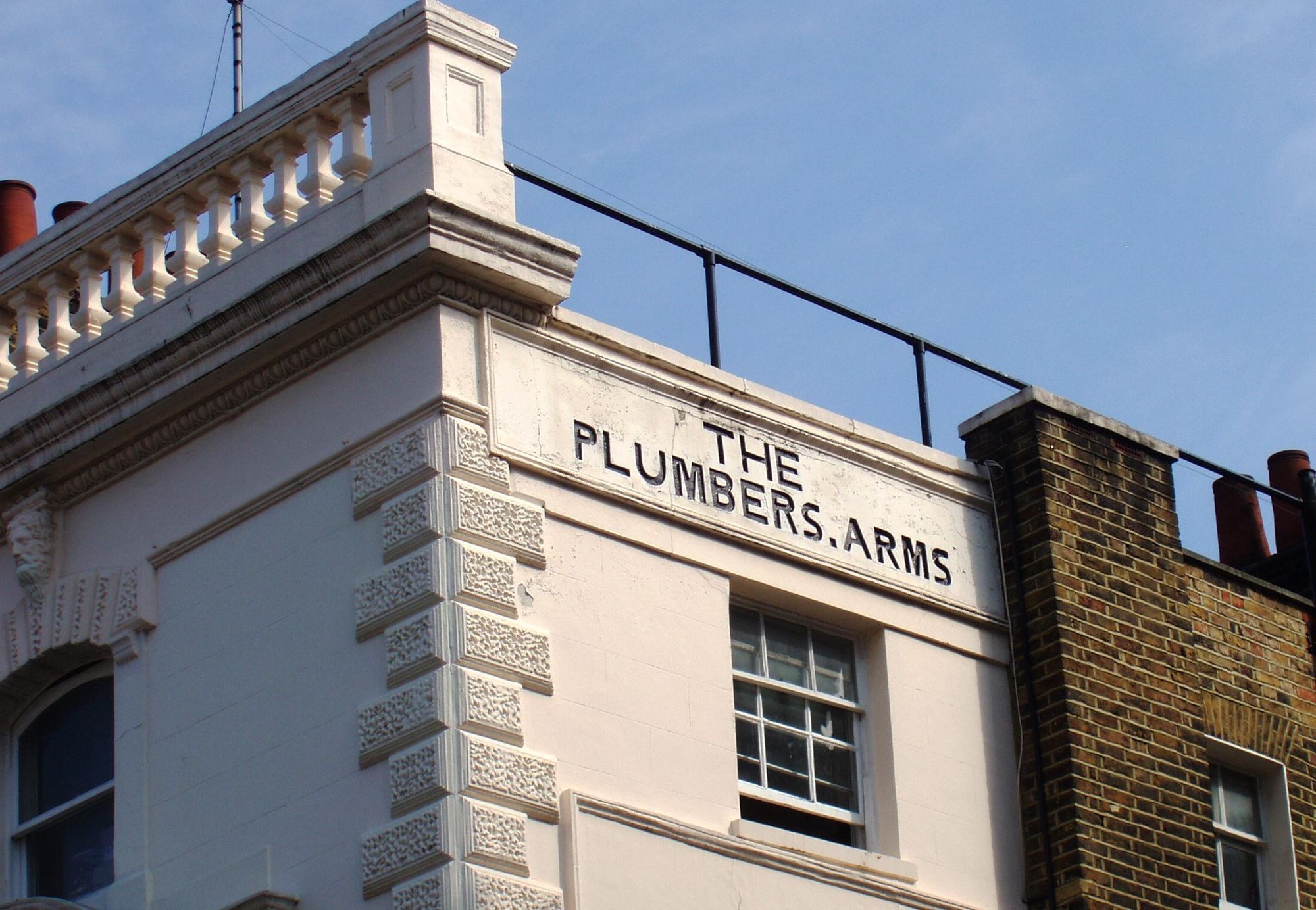 Plumbers Arms wall SW1. (Pub, External). Published on 18-06-2017