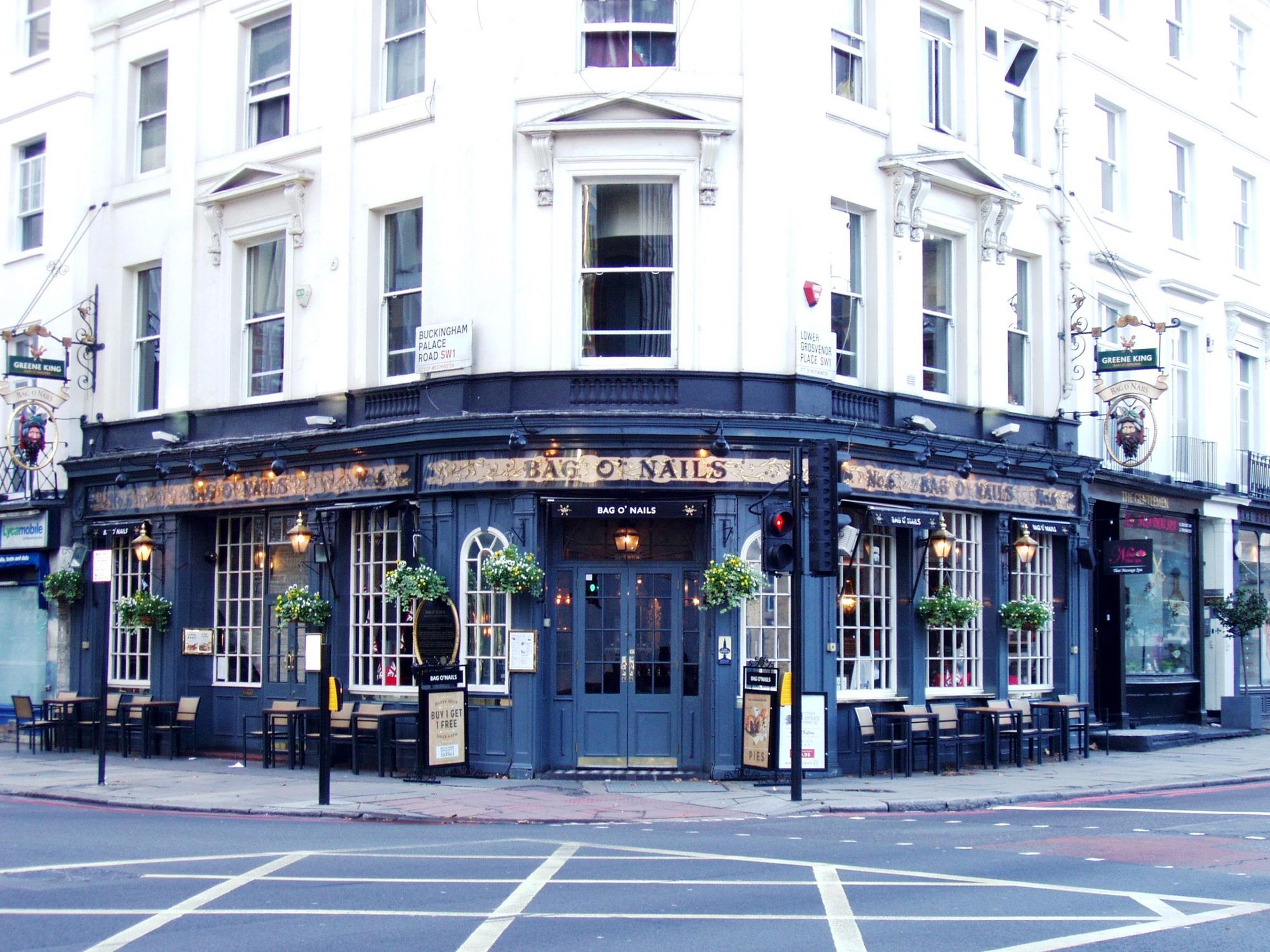 Bag o Nails SW1 Nov 2017. (Pub, External, Key). Published on 05-11-2017