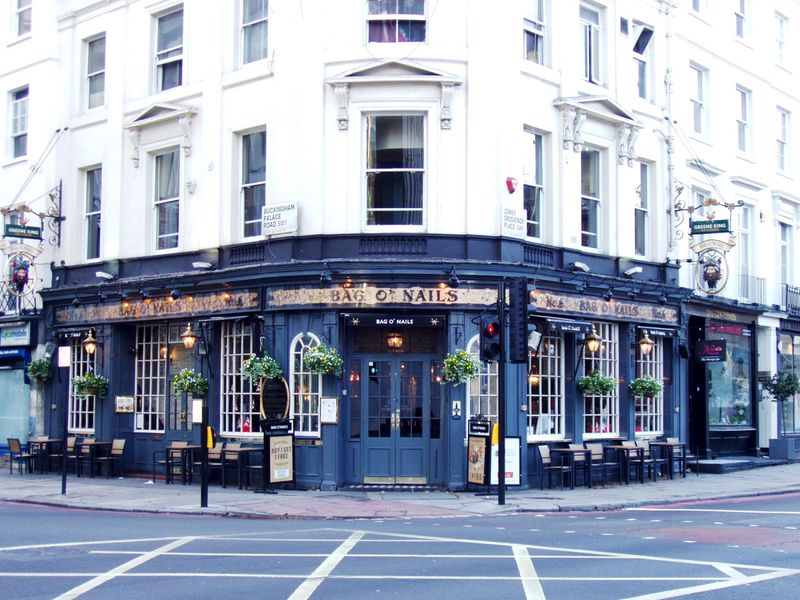 Bag o Nails SW1 Nov 2017. (Pub, External, Key). Published on 05-11-2017 