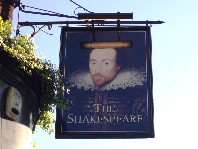 Shakespeare SW1-sign Nov 2017. (Pub, External, Sign). Published on 05-11-2017