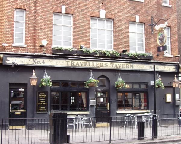 Travellers Tavern main. (Pub, External, Key). Published on 01-02-2015