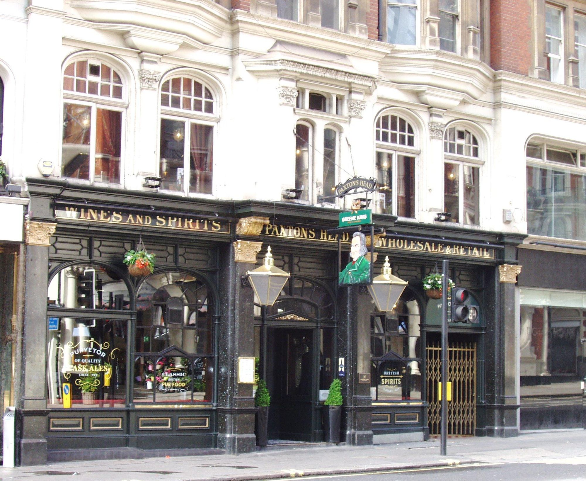 Paxtons Head SW1 June 2017. (Pub, External, Key). Published on 11-06-2017
