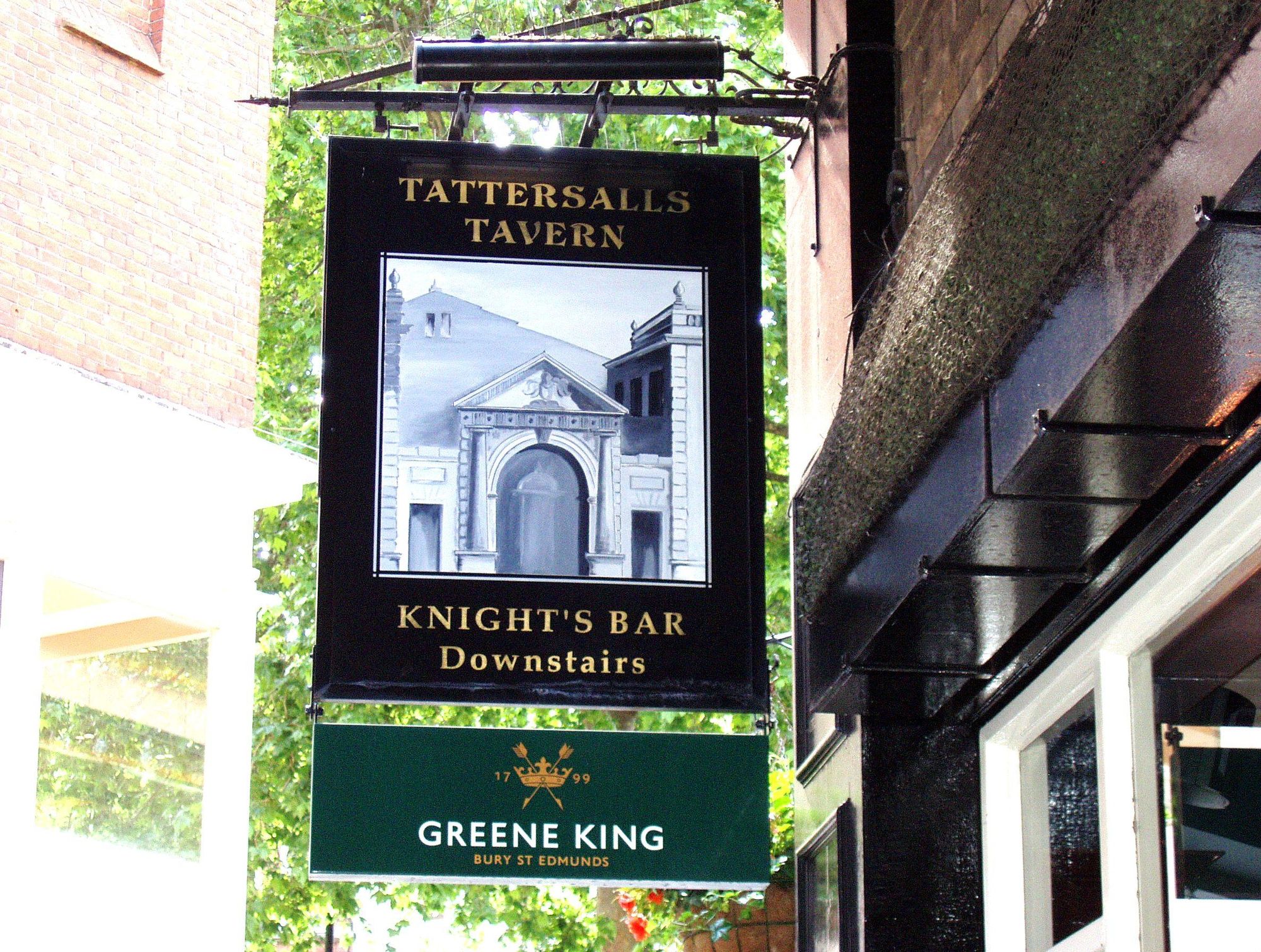 Tattershall Tavern SW1-sign June 2017. (Pub, External, Sign). Published on 11-06-2017