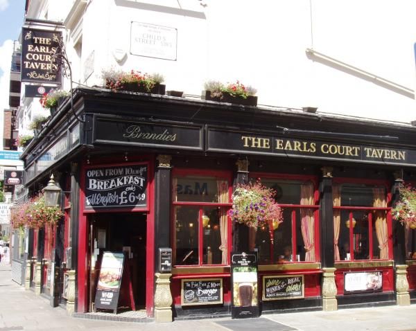 Earls Court, Earls Court Tavern. (Pub, External, Key). Published on 09-08-2013