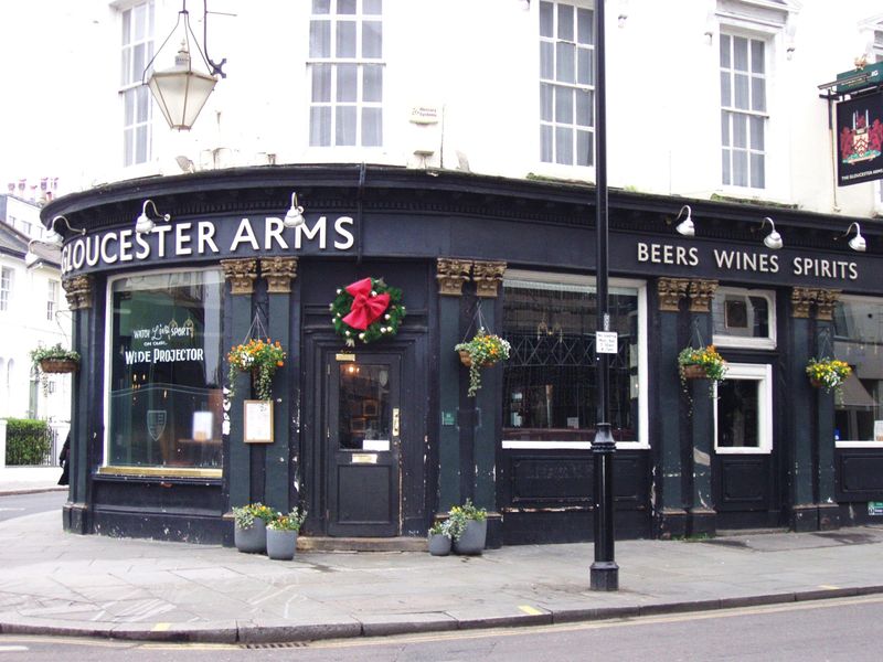 Gloucester Arms-1 Jan 2025. (Pub, External, Key). Published on 19-01-2025