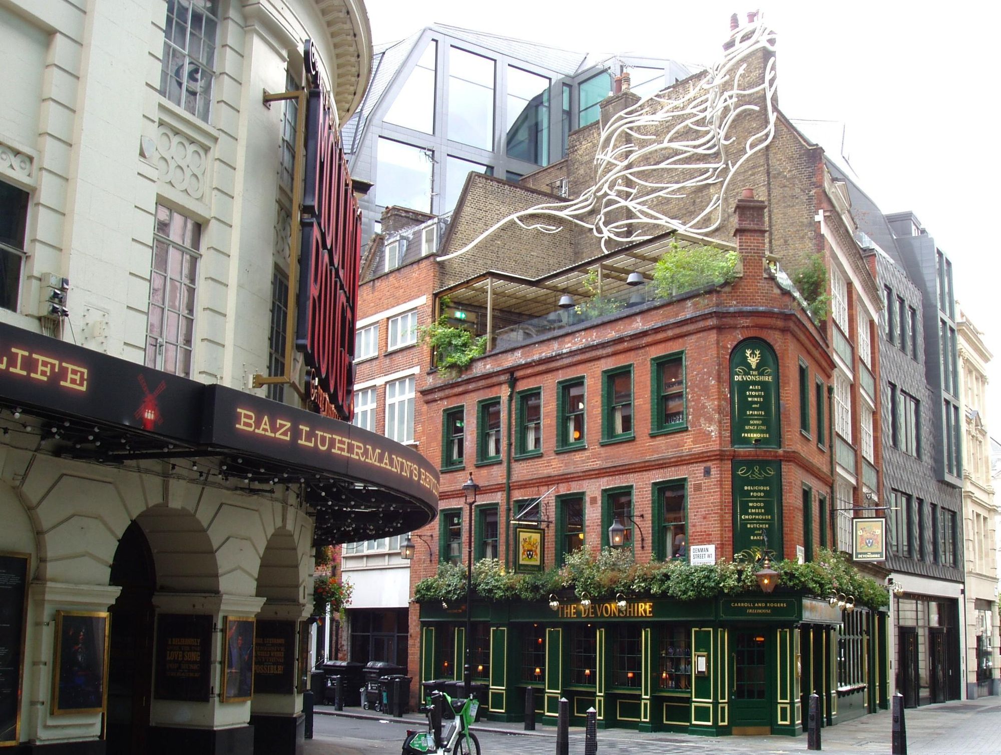 Devonshire W1 July 2026. (Pub, External, Key). Published on 26-07-2026