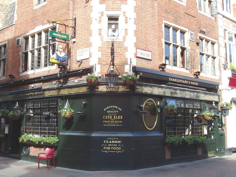 Shakespeare Head W1 June 2017. (Pub, External, Key). Published on 06-06-2017