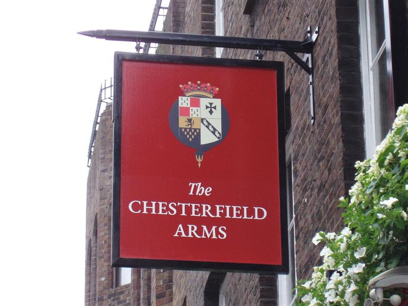 Chesterfield Arms-3 Oct 2021. (Pub, External, Sign). Published on 10-10-2021 