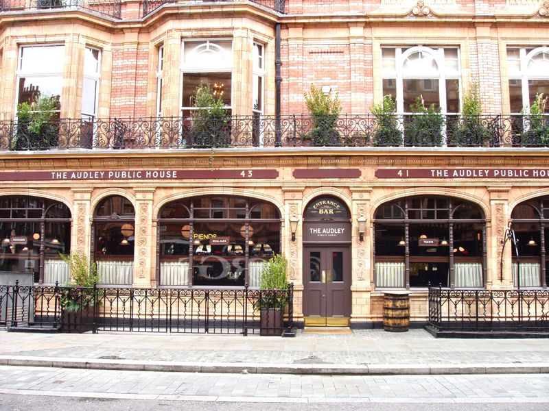 Audley W1-2 Mar 2023. (Pub, External). Published on 19-03-2023 