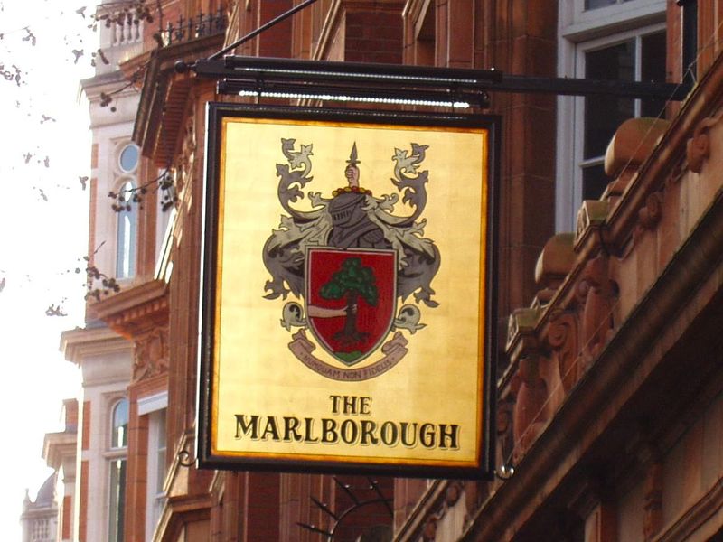 Marlborough sign Jan 2026. (Pub, External, Sign). Published on 01-01-2026 