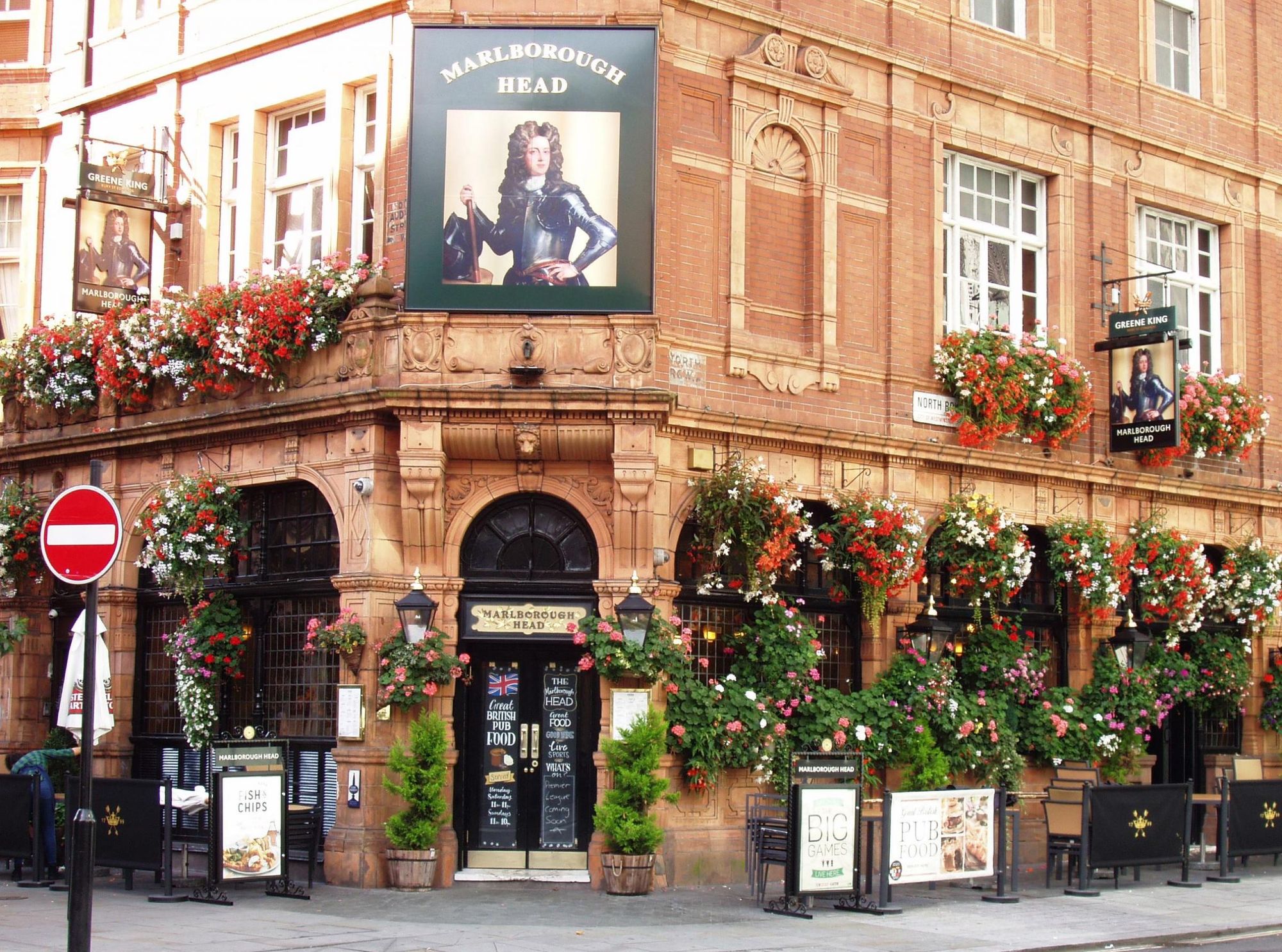 Marlborough Head W1K-1 Aug 2017. (Pub, External, Key). Published on 27-08-2017