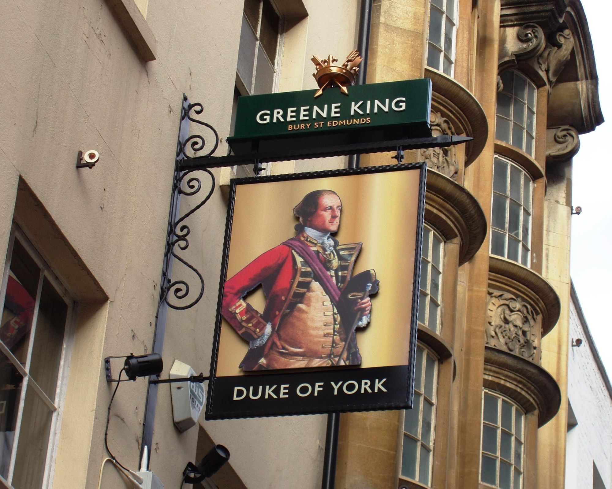 Duke of York W1S-sign Aug 2017. (Pub, External, Sign). Published on 27-08-2017