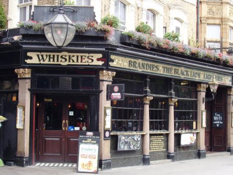 Bayswater, Black Lion. (Pub, External, Key). Published on 04-08-2013