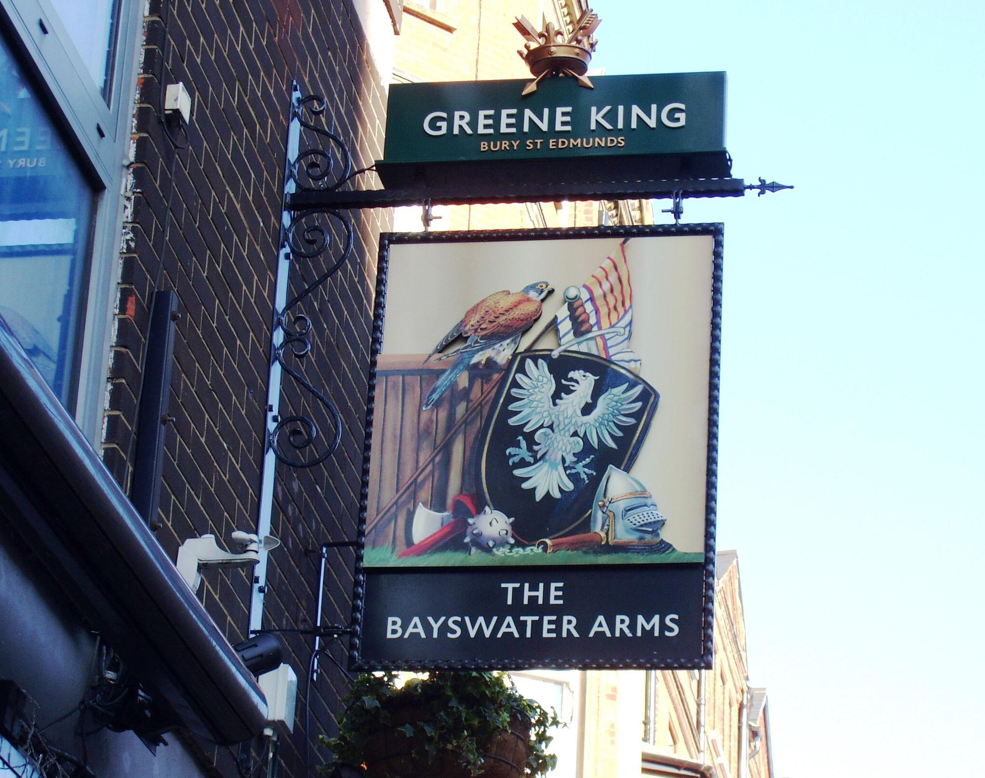 Bayswater Arms W2-sign Feb 2019. (Pub, External, Sign). Published on 24-02-2019