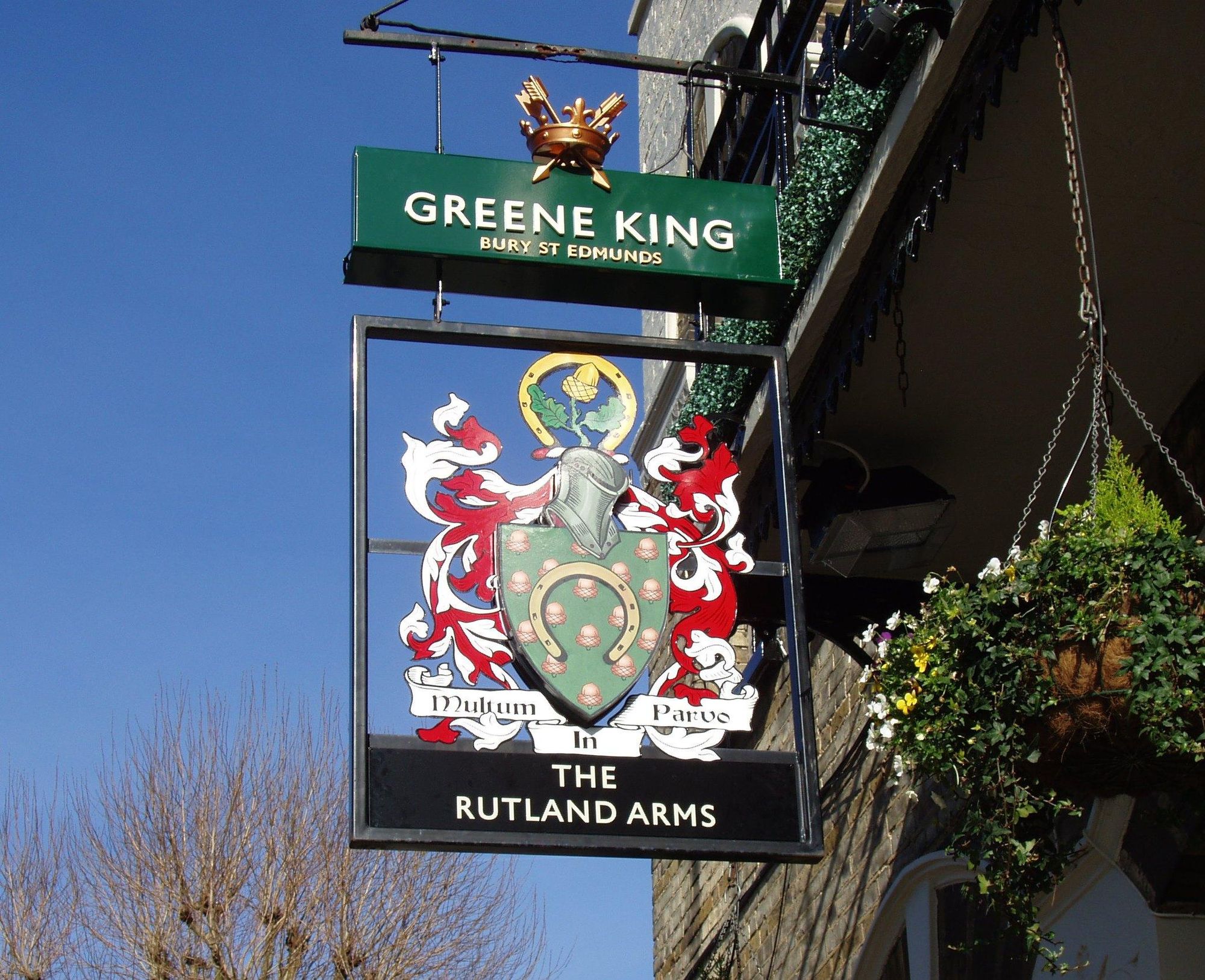 Rutland arms W6 sign. (Pub, External, Sign). Published on 14-03-2017