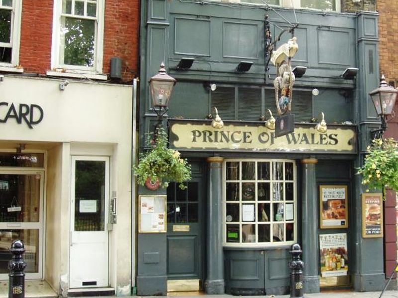 Prince of Wales W8 Aug 2015. (Pub, External, Key). Published on 23-08-2015