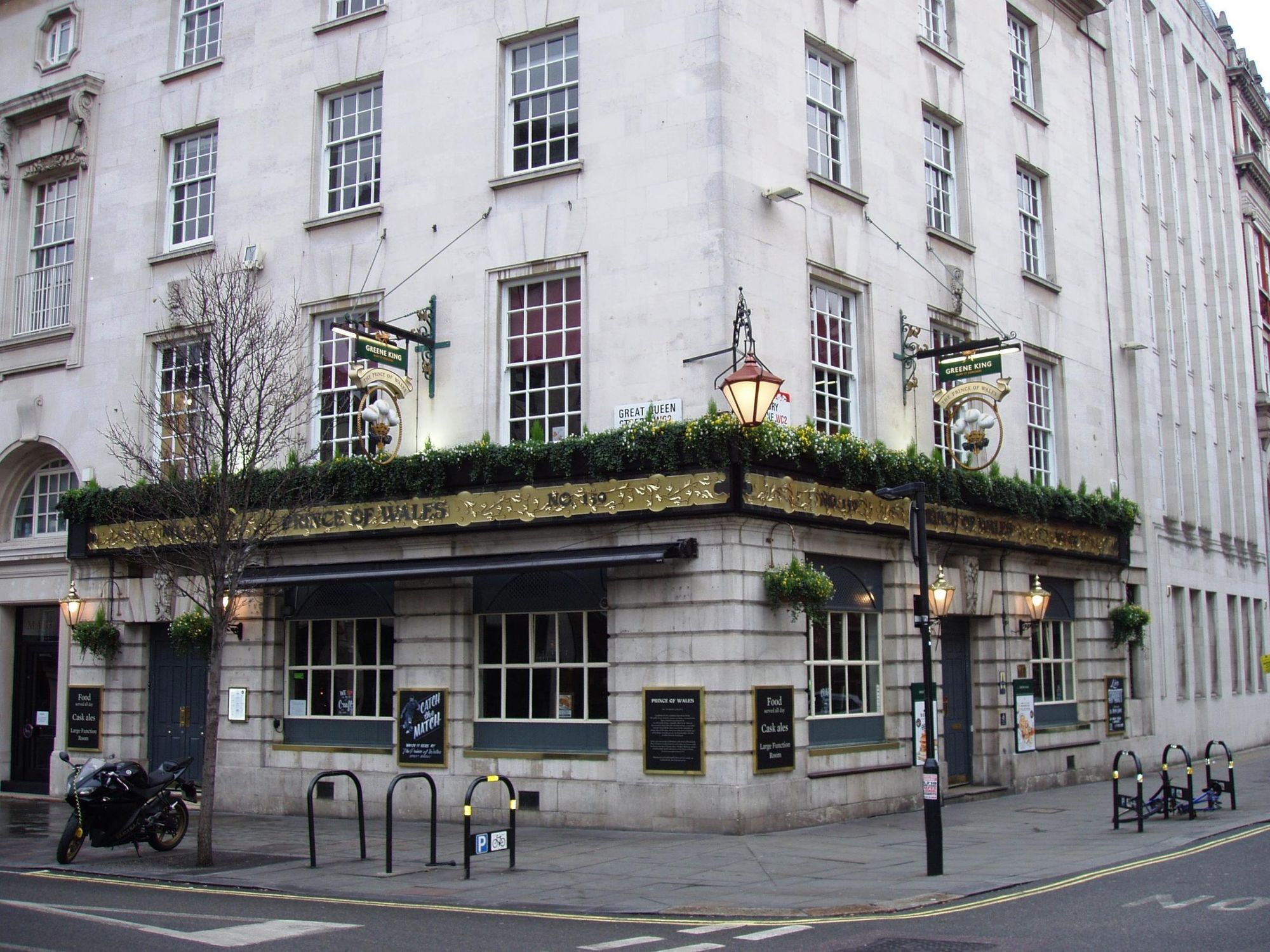 Prince of Wales WC2 Jan 2017. (Pub, External, Key). Published on 08-01-2017