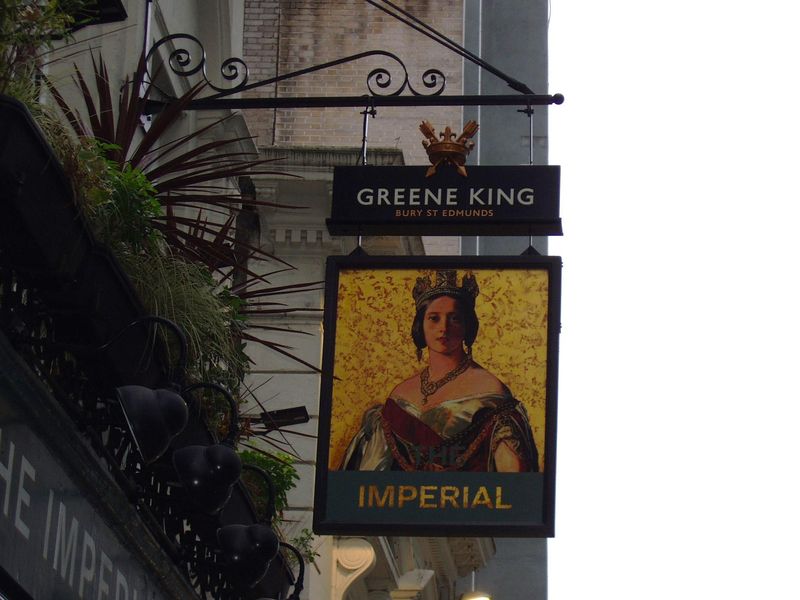 Imperial sign Dec 2024. (Pub, External, Sign). Published on 27-12-2024 