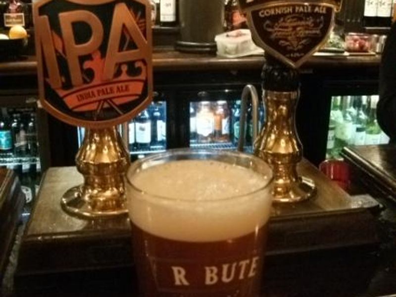 At the bar beer selection. (Pub, Bar). Published on 08-08-2015