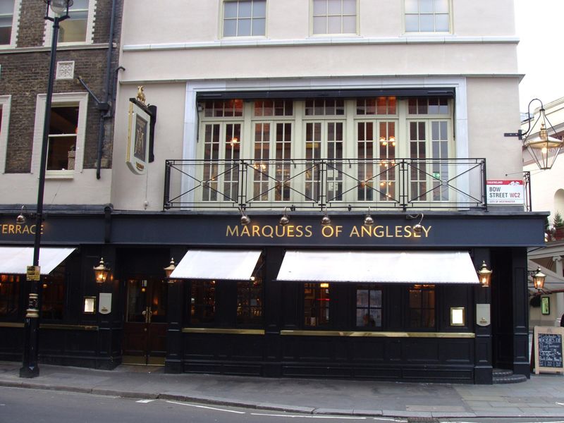 Marquess of Anglesey WC2-2 Dec 2024. (Pub, External). Published on 27-12-2024 