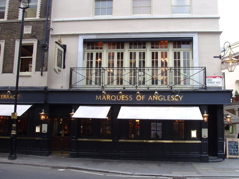 Marquess of Anglesey WC2-2 Dec 2024. (Pub, External). Published on 27-12-2024