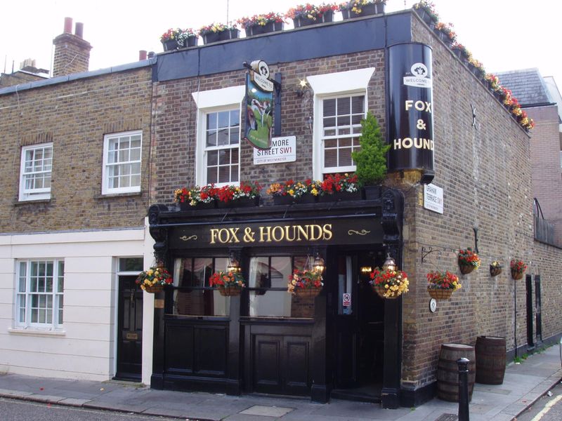 Fox & Hounds Passmore St June 2024. (Pub, External, Key). Published on 02-06-2024