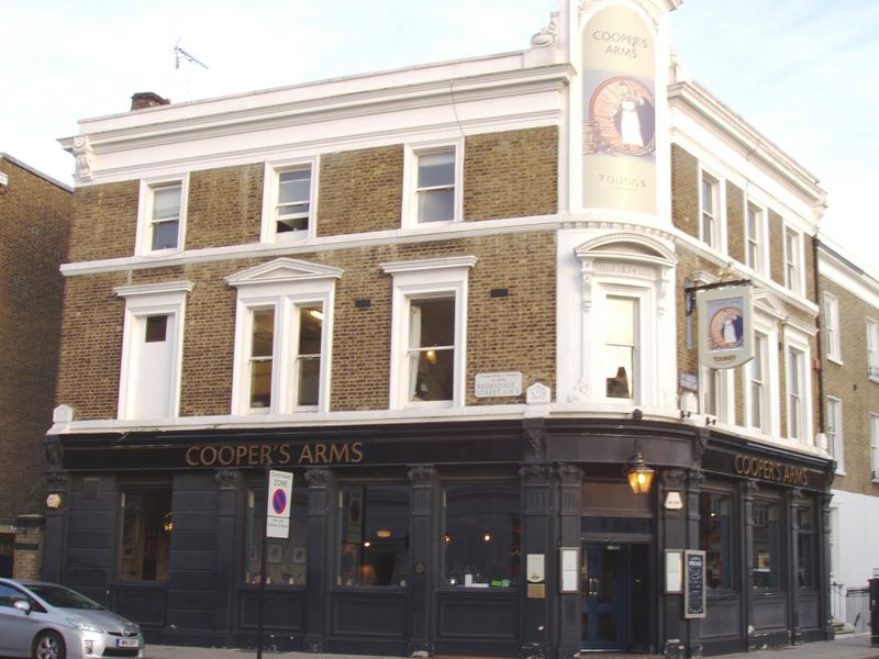 Coopers Arms SW3 Mar 2017. (Pub, External, Key). Published on 14-03-2017
