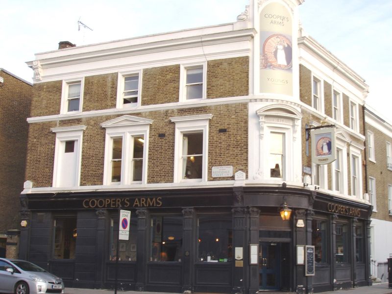 Coopers Arms SW3 Mar 2017. (Pub, External, Key). Published on 14-03-2017