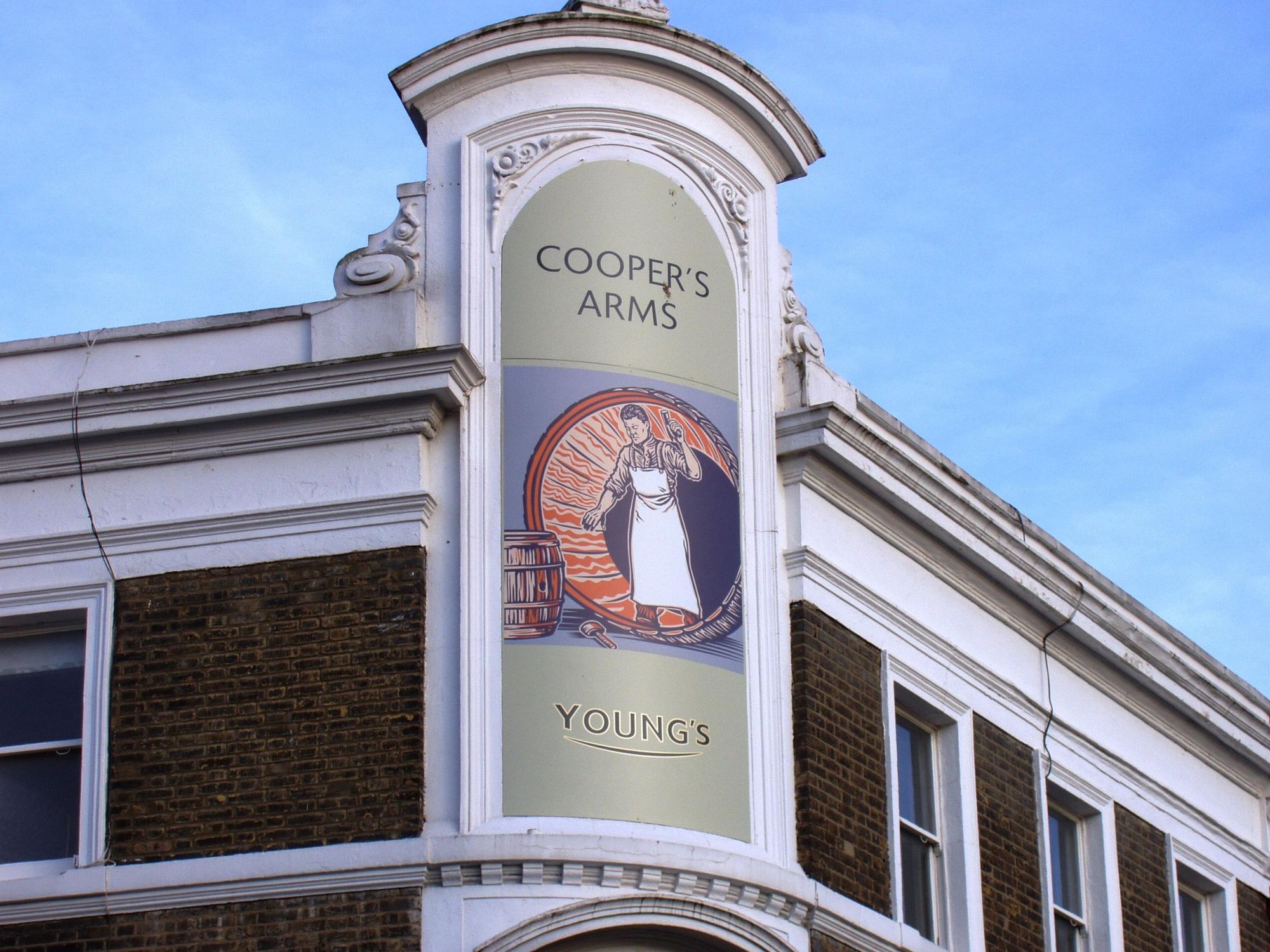 Coopers Arms-2 SW3 Mar 2017. (Pub, External). Published on 14-03-2017