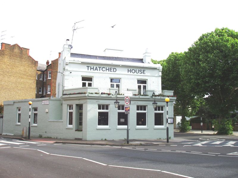 Thatched House W6-1 June 2019. (Pub, External, Key). Published on 02-06-2019