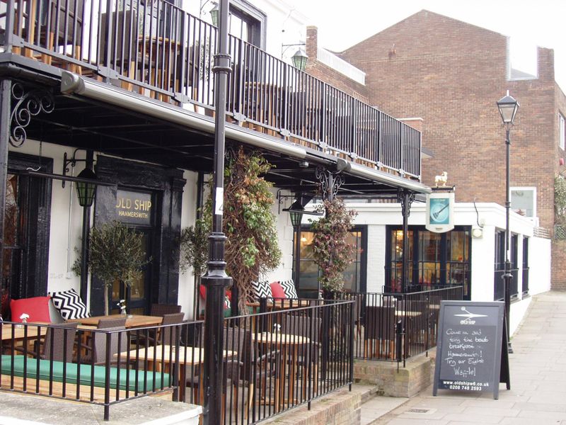 Old Ship W6-2 Feb 2018. (Pub, External). Published on 21-02-2018 