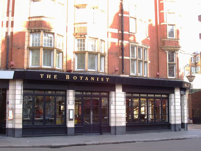 Botanist SW1-2 April 2022. (Pub, External). Published on 10-04-2022