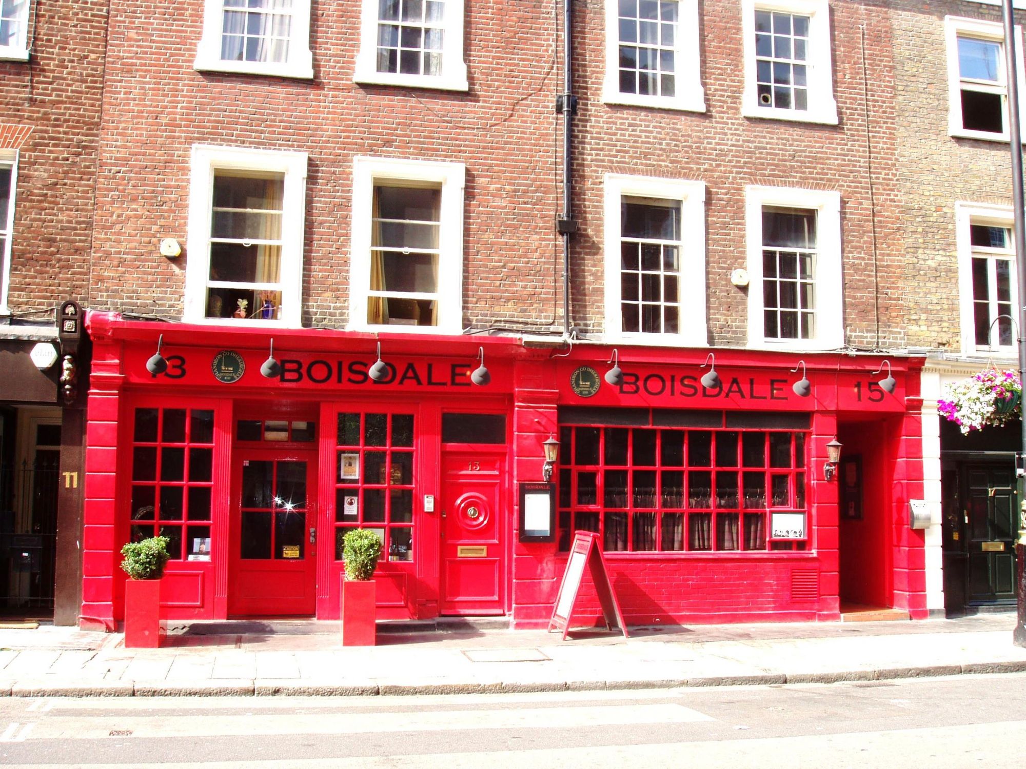 Boisdale SW1 June 2017. (Pub, External, Key). Published on 18-06-2017