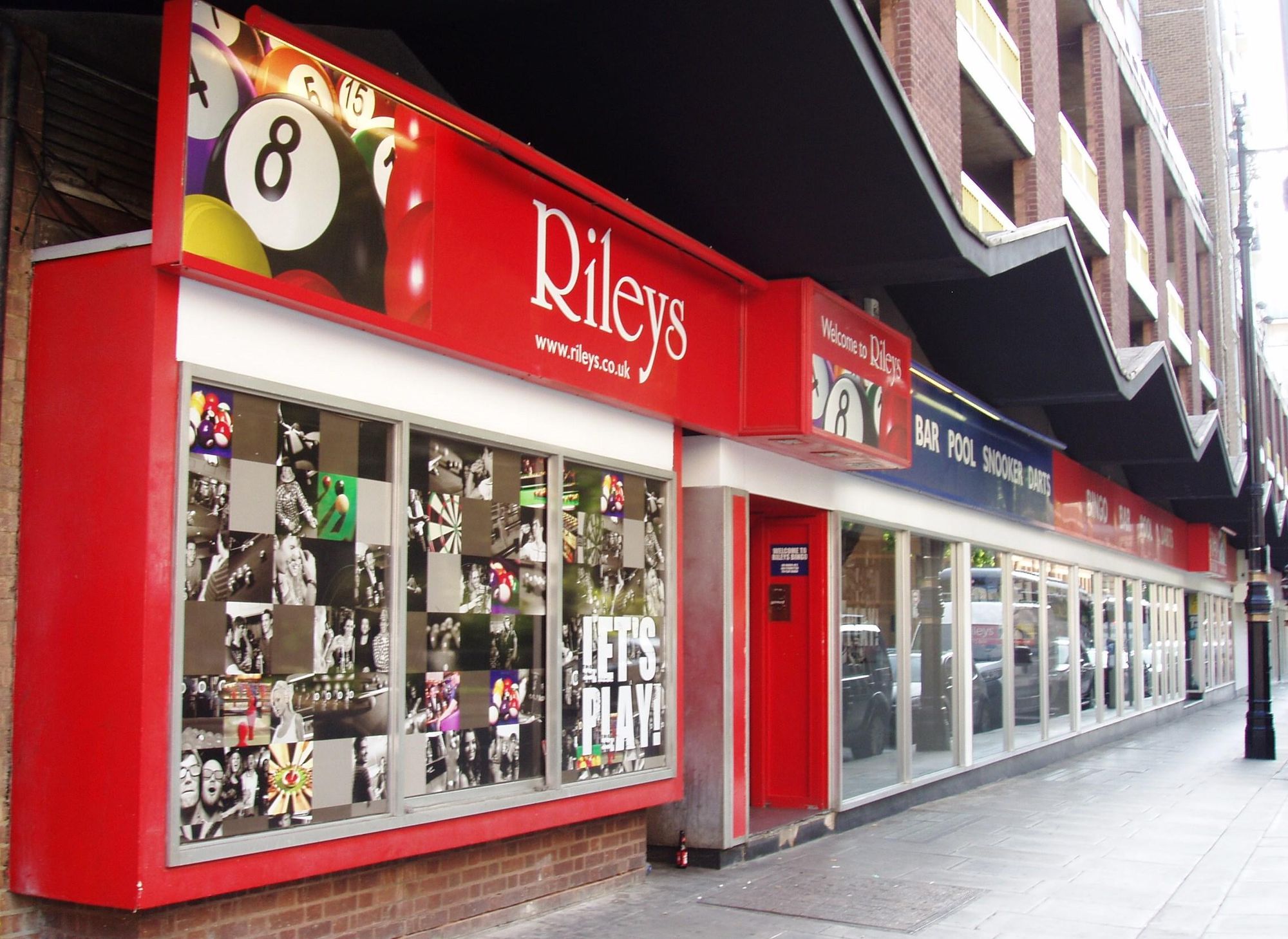 Rileys SW1 June 2017. (Pub, External, Key). Published on 18-06-2017