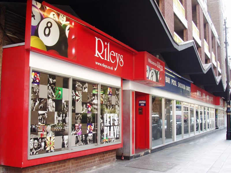 Rileys SW1 June 2017. (Pub, External, Key). Published on 18-06-2017