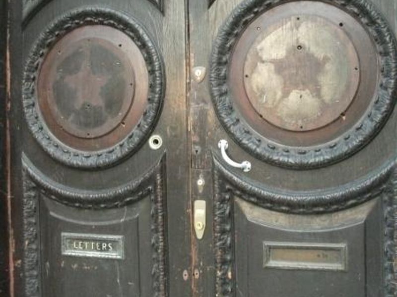 Texas Cantina Front Doors. (External). Published on 14-02-2014 