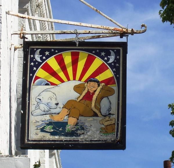 Chilled Eskimo sign. (External, Sign). Published on 20-08-2013