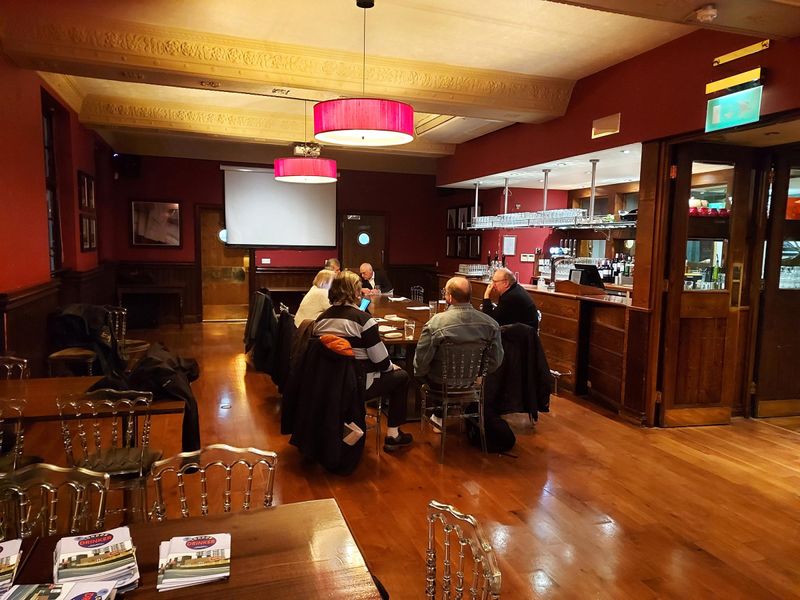 Barley Mow SW1 function room LLC mtg Jan 2022. (Pub, Customers). Published on 27-01-2022