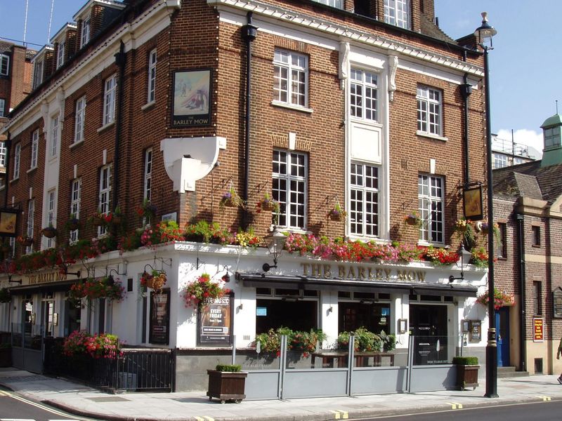 Barley Mow SW1 Aug 2024. (Pub, External, Key). Published on 25-08-2024 