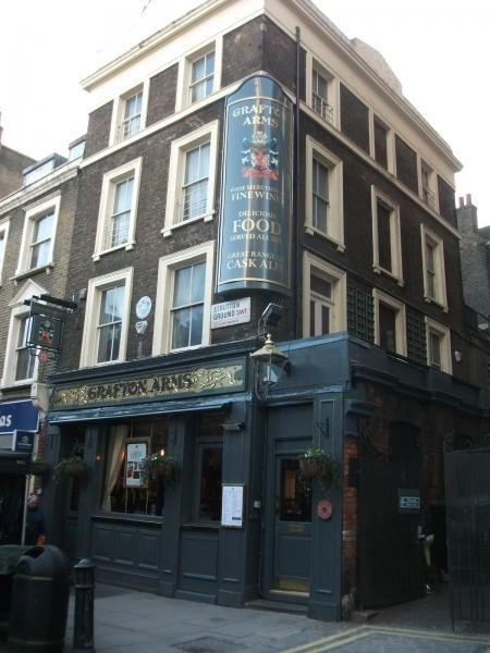 GraftonArms01. (Pub, External, Sign). Published on 03-01-2014