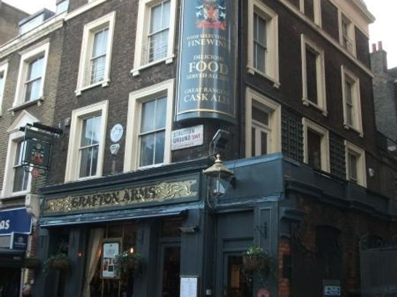 GraftonArms01. (Pub, External, Sign). Published on 03-01-2014