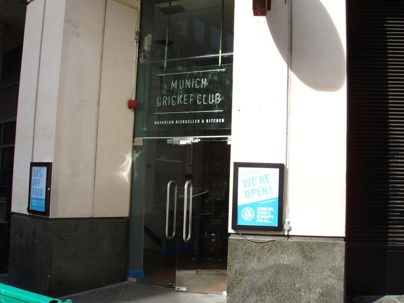 Munich Cricket Club SW1-1 July 2019. (Pub, External, Key). Published on 21-07-2019