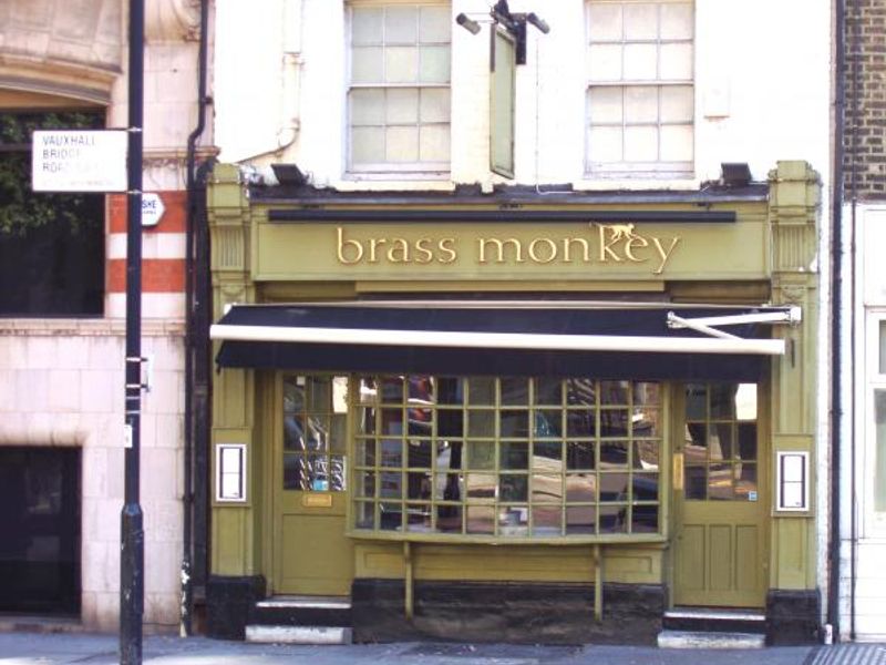 Brass Monkey SW1 Aug 2015. (Pub, External). Published on 09-08-2015