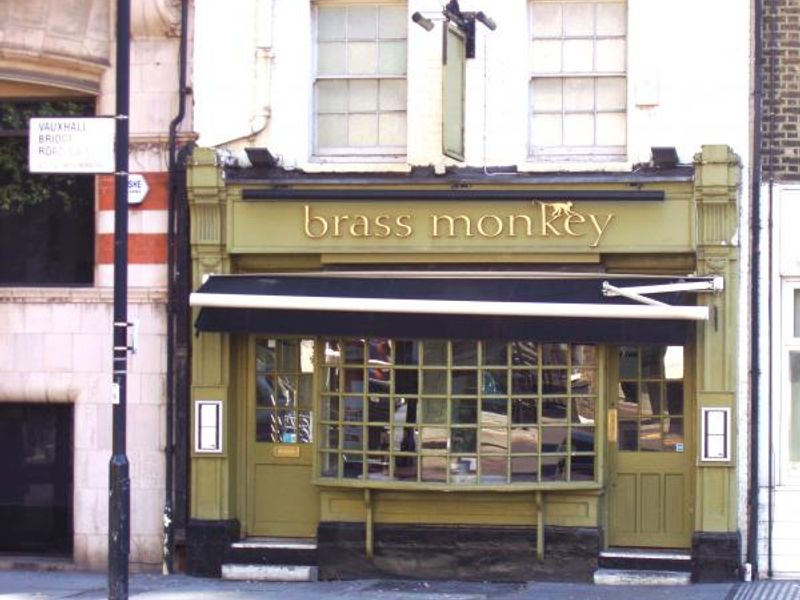 Brass Monkey SW1 Aug 2015. (Pub, External). Published on 09-08-2015 