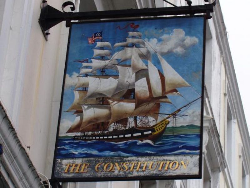Constitution Pimlico sign. (Pub, External, Sign). Published on 01-02-2015 