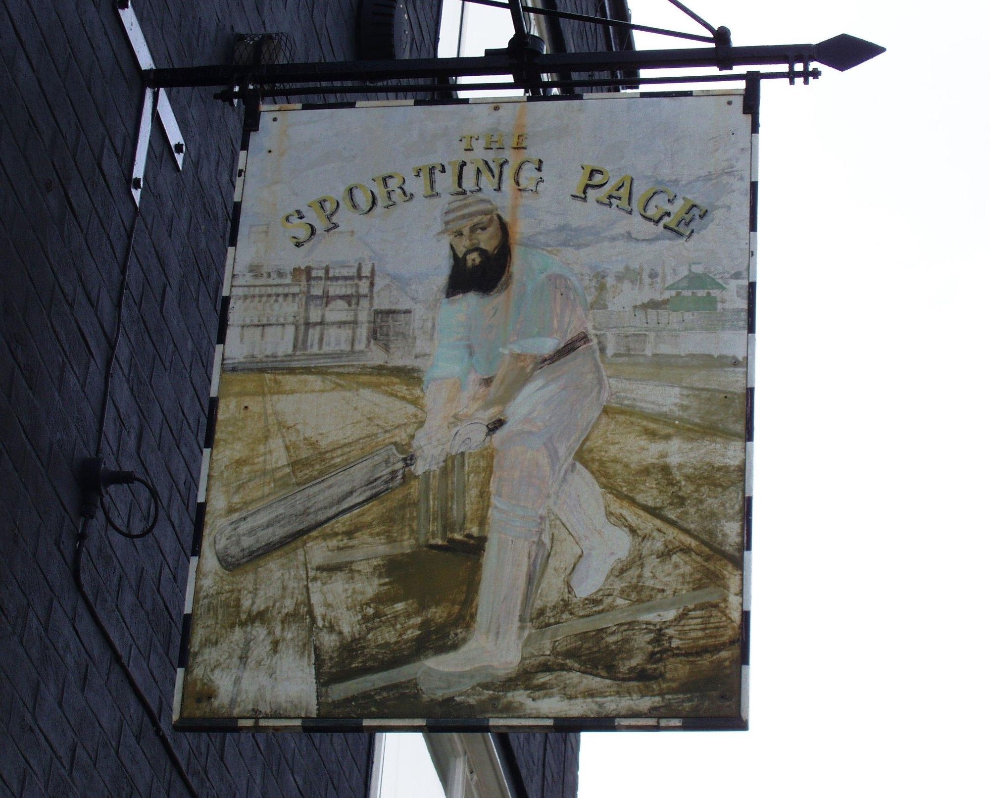 Sporting Page swingsign-2 SW10 April 2017. (Pub, External, Sign). Published on 30-04-2017