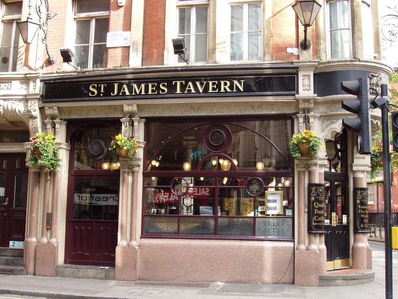 St James Tavern W1-3 May 2017. (Pub, External). Published on 21-05-2017