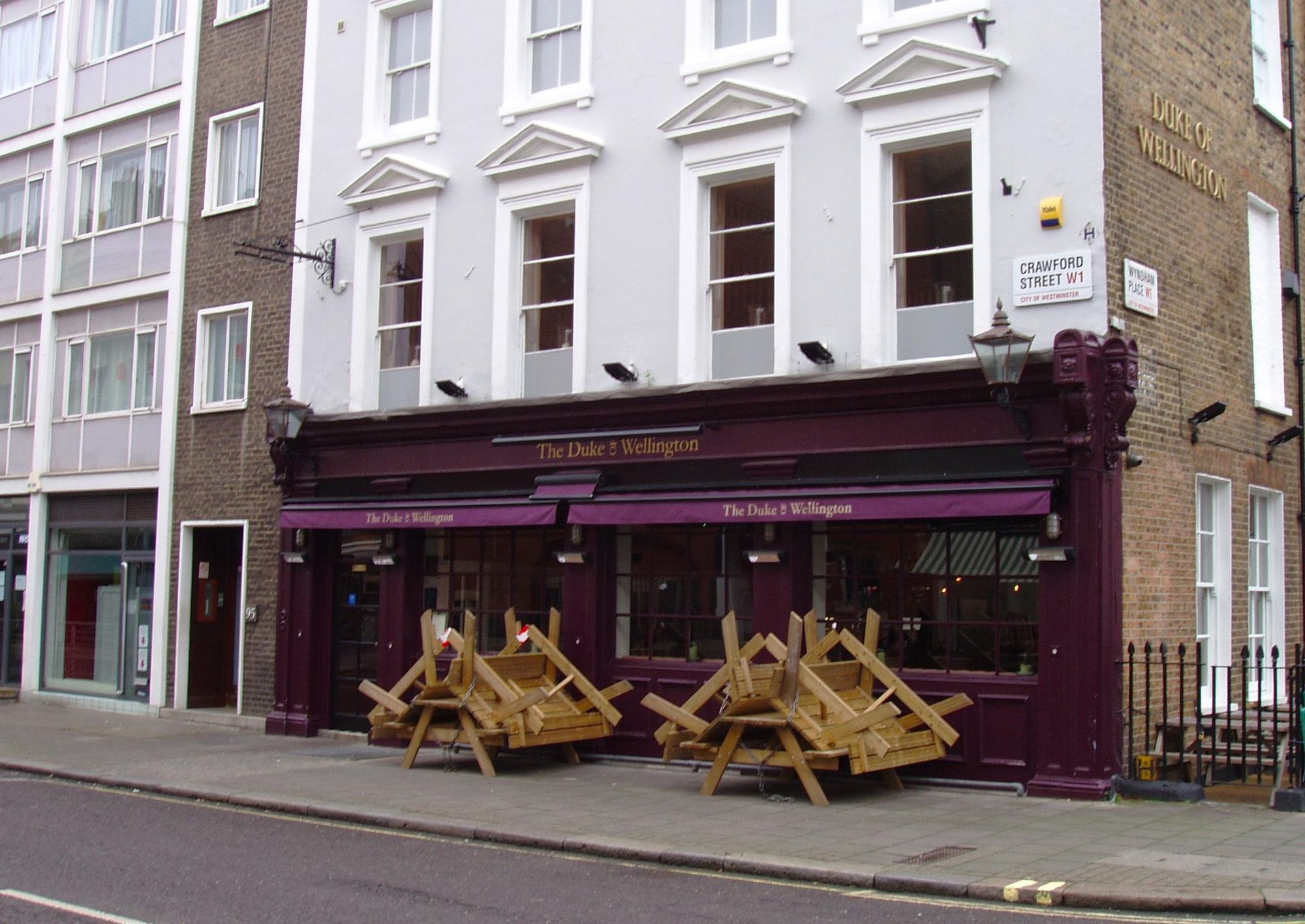 Duke of Wellington Marylebone-1 Feb 2022. (Pub, External, Key). Published on 20-02-2022